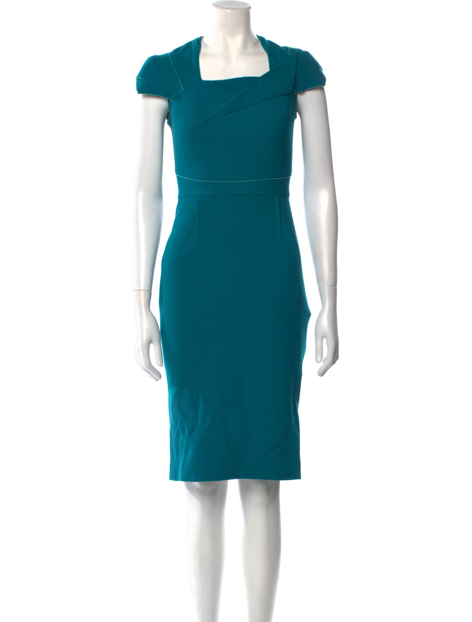 Roland Mouret Wool Knee-Length Dress