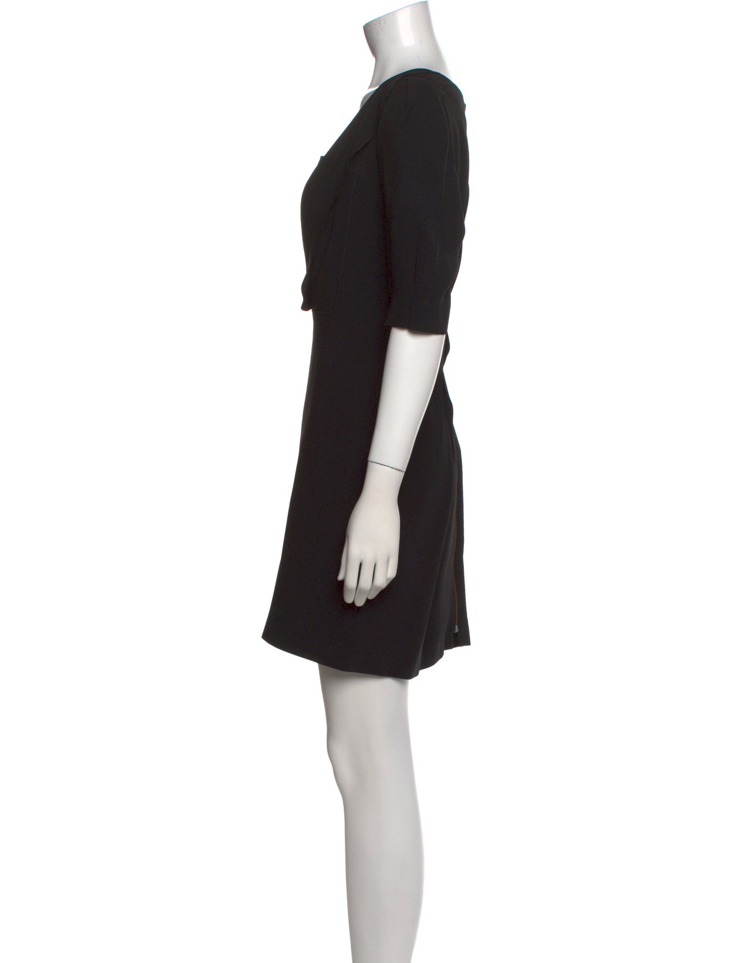 Roland Mouret Square Neckline Mini Dress