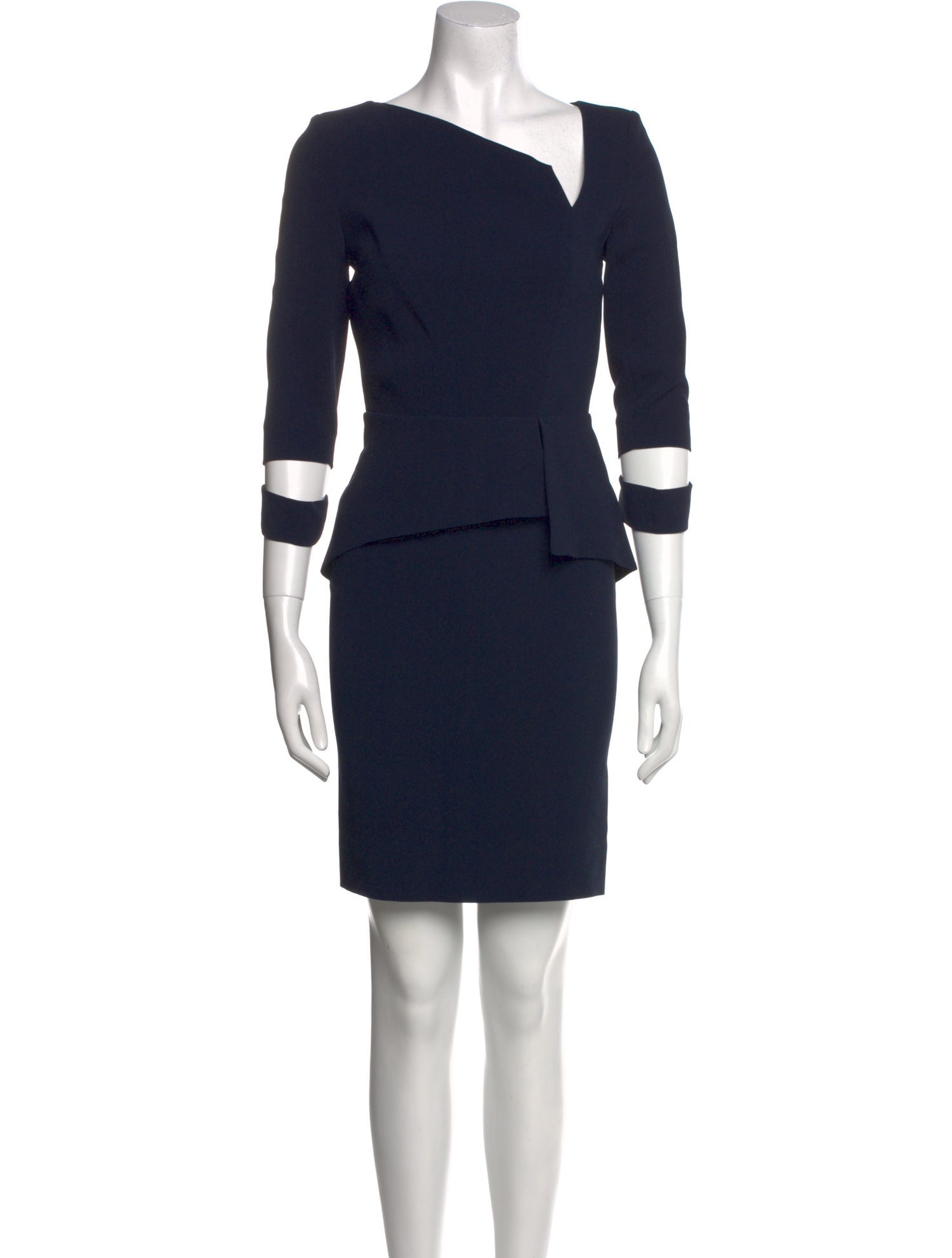 Roland Mouret Wool Mini Dress