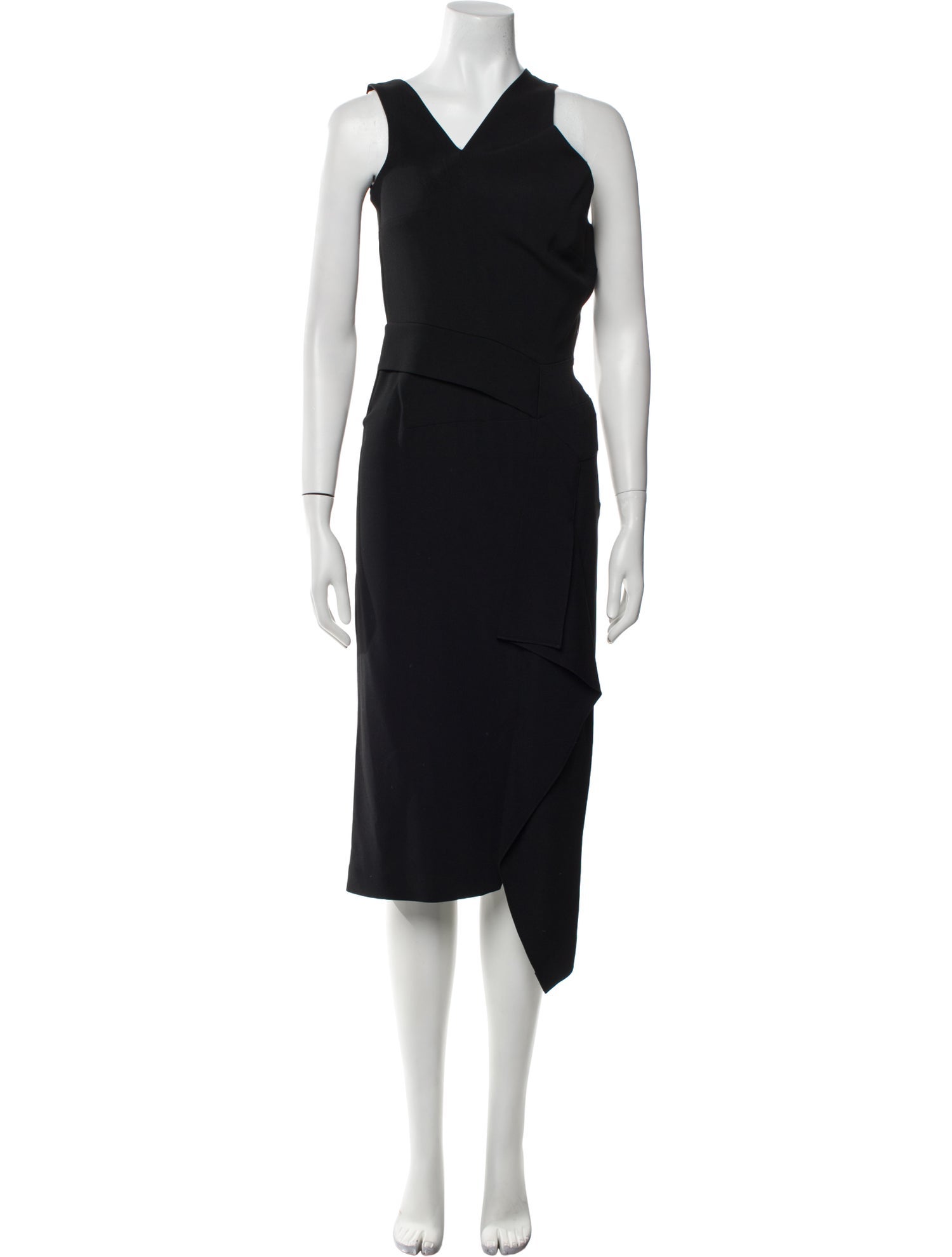 Roland Mouret Wool Midi Length Dress
