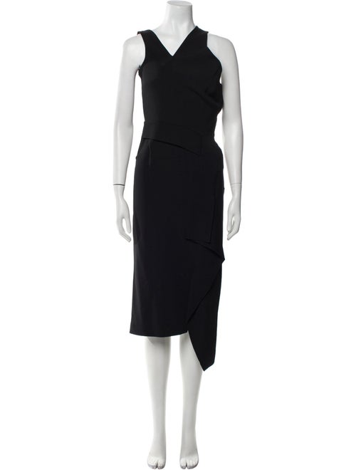 Roland Mouret Wool Midi Length Dress