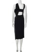 Roland Mouret Wool Midi Length Dress