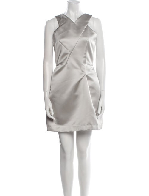 Roland Mouret V-Neck Mini Dress