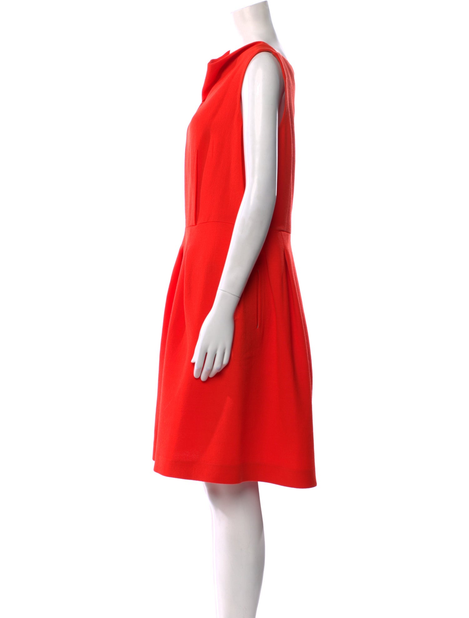 Roland Mouret Wool Knee-Length Dress