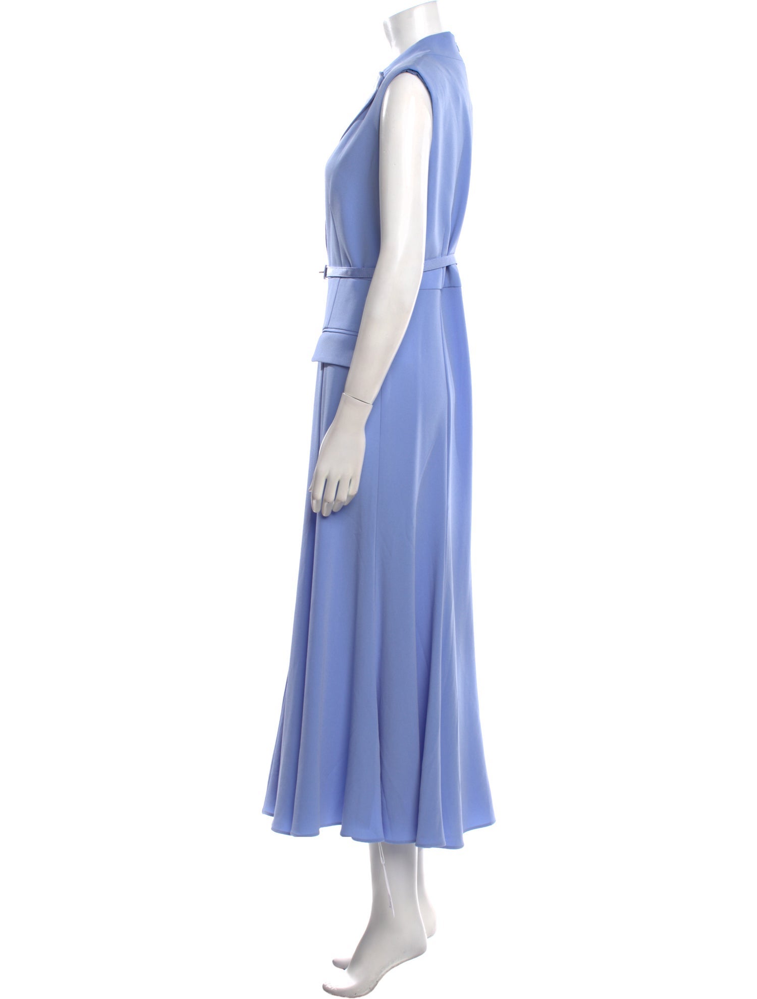 Roland Mouret V-Neck Long Dress w/ Tags