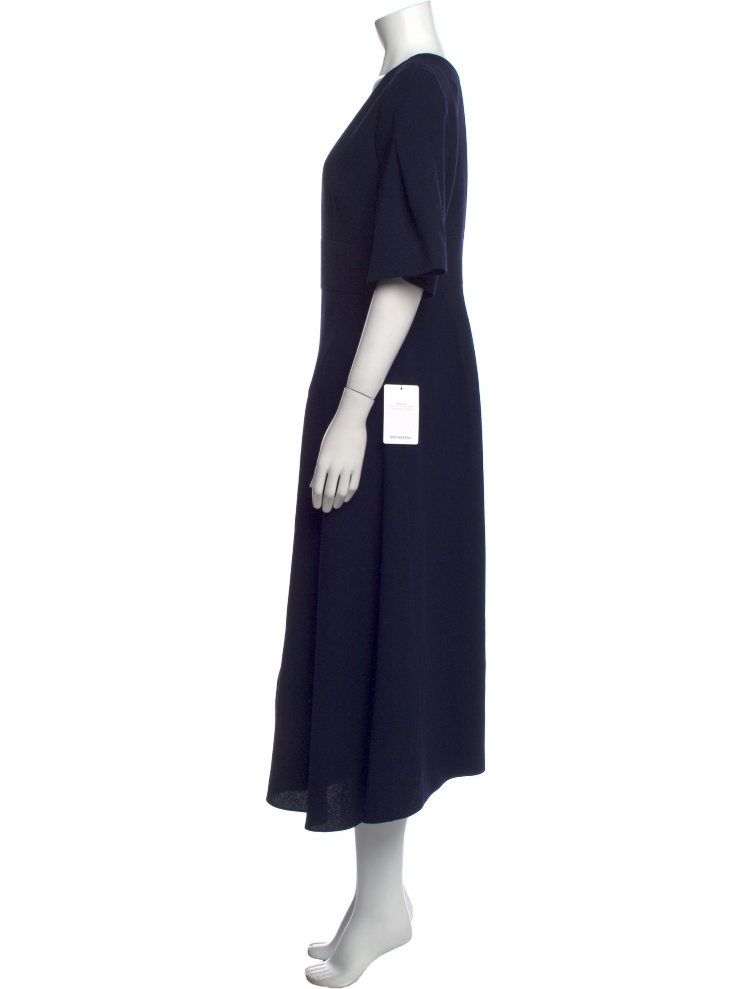 Roland Mouret Virgin Wool Long Dress w/ Tags