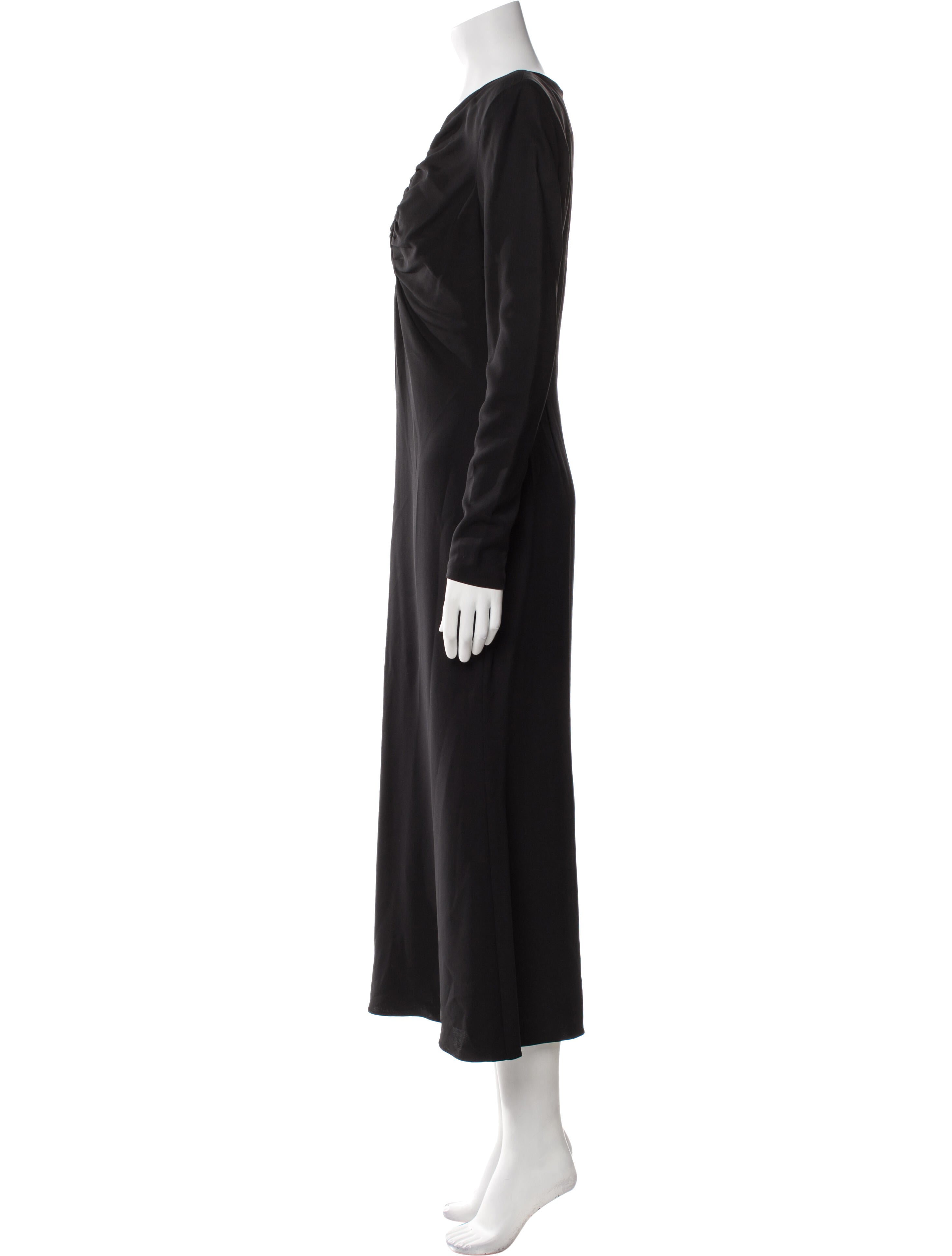 Roland Mouret V-Neck Long Dress