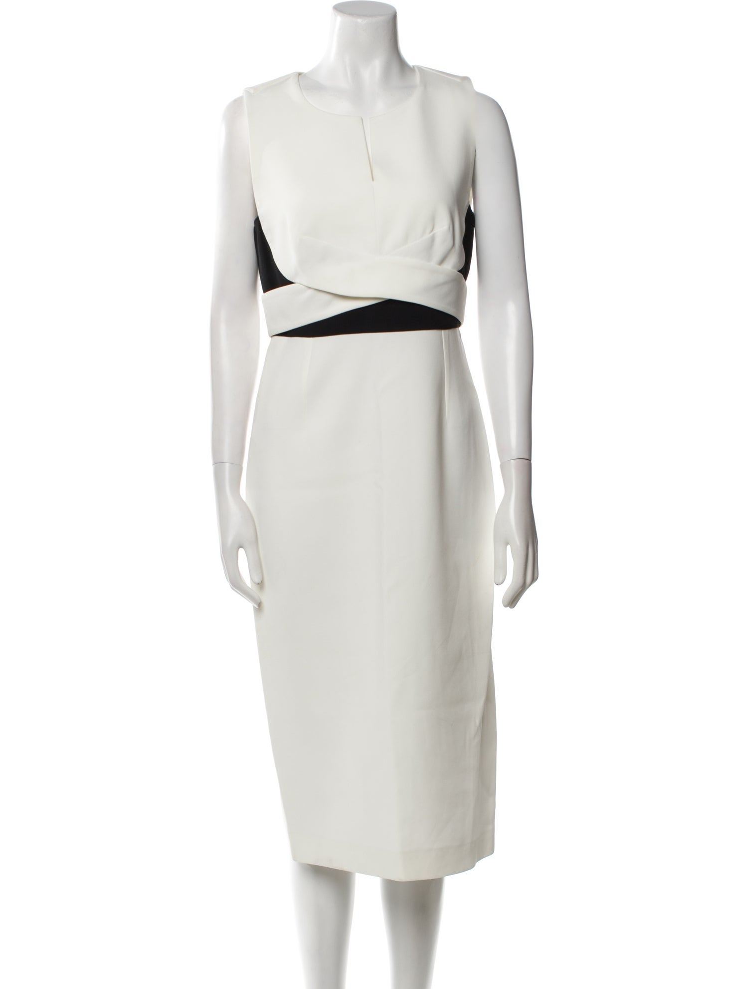 Roland Mouret Wool Midi Length Dress