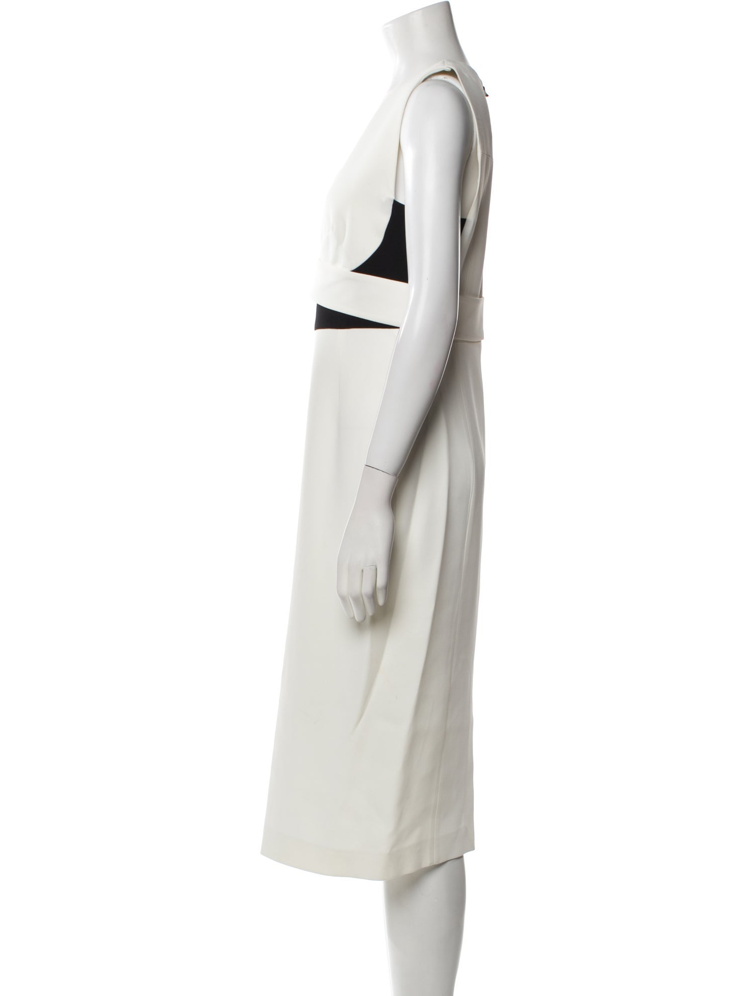 Roland Mouret Wool Midi Length Dress