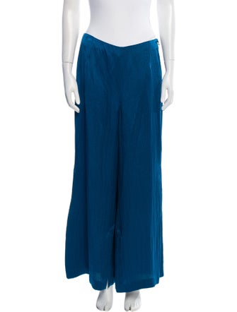 Roland Mouret Silk Wide Leg Pants