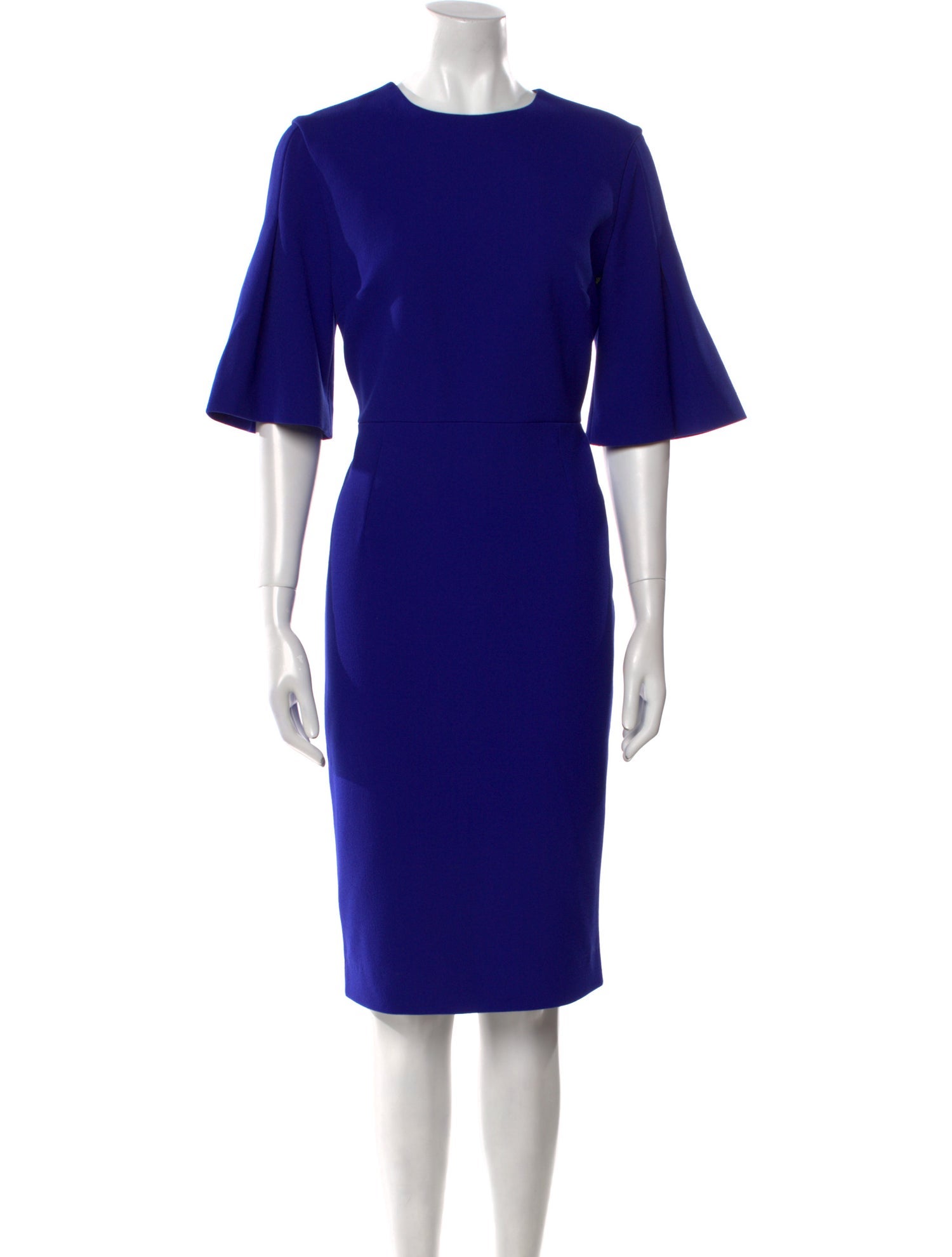 Roland Mouret Crew Neck Midi Length Dress