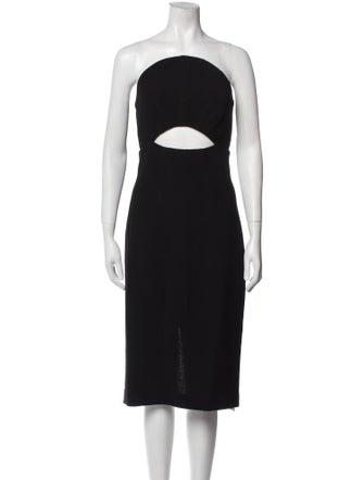 Roland Mouret Wool Knee-Length Dress