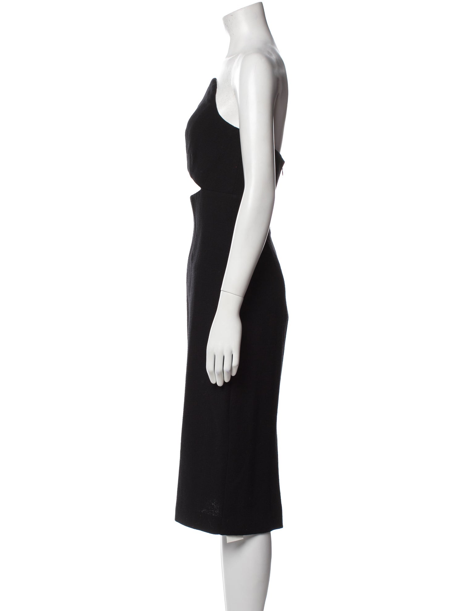 Roland Mouret Wool Knee-Length Dress