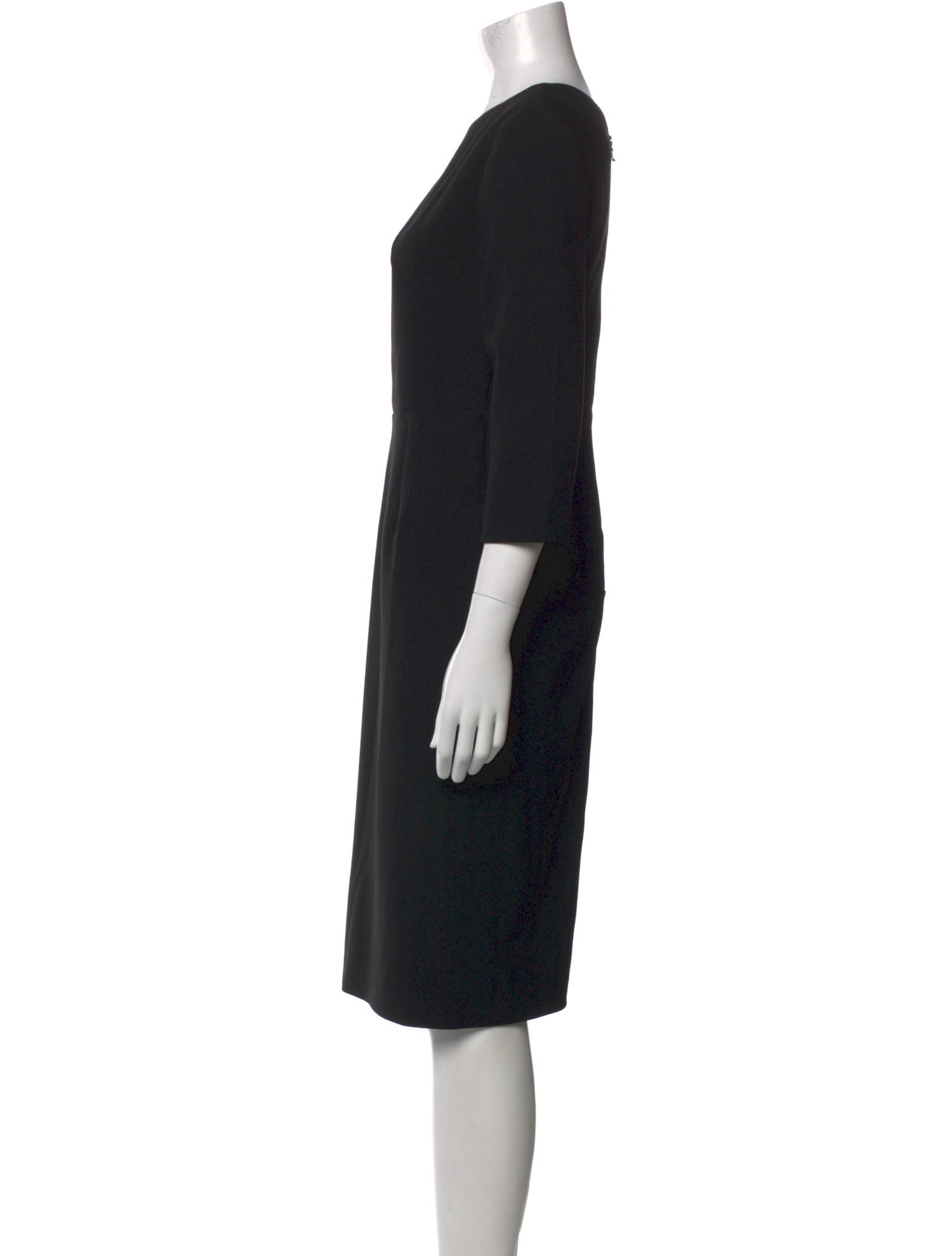 Roland Mouret Crew Neck Midi Length Dress