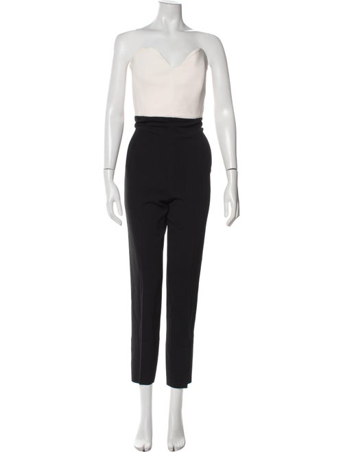Roland Mouret Strapless Jumpsuit
