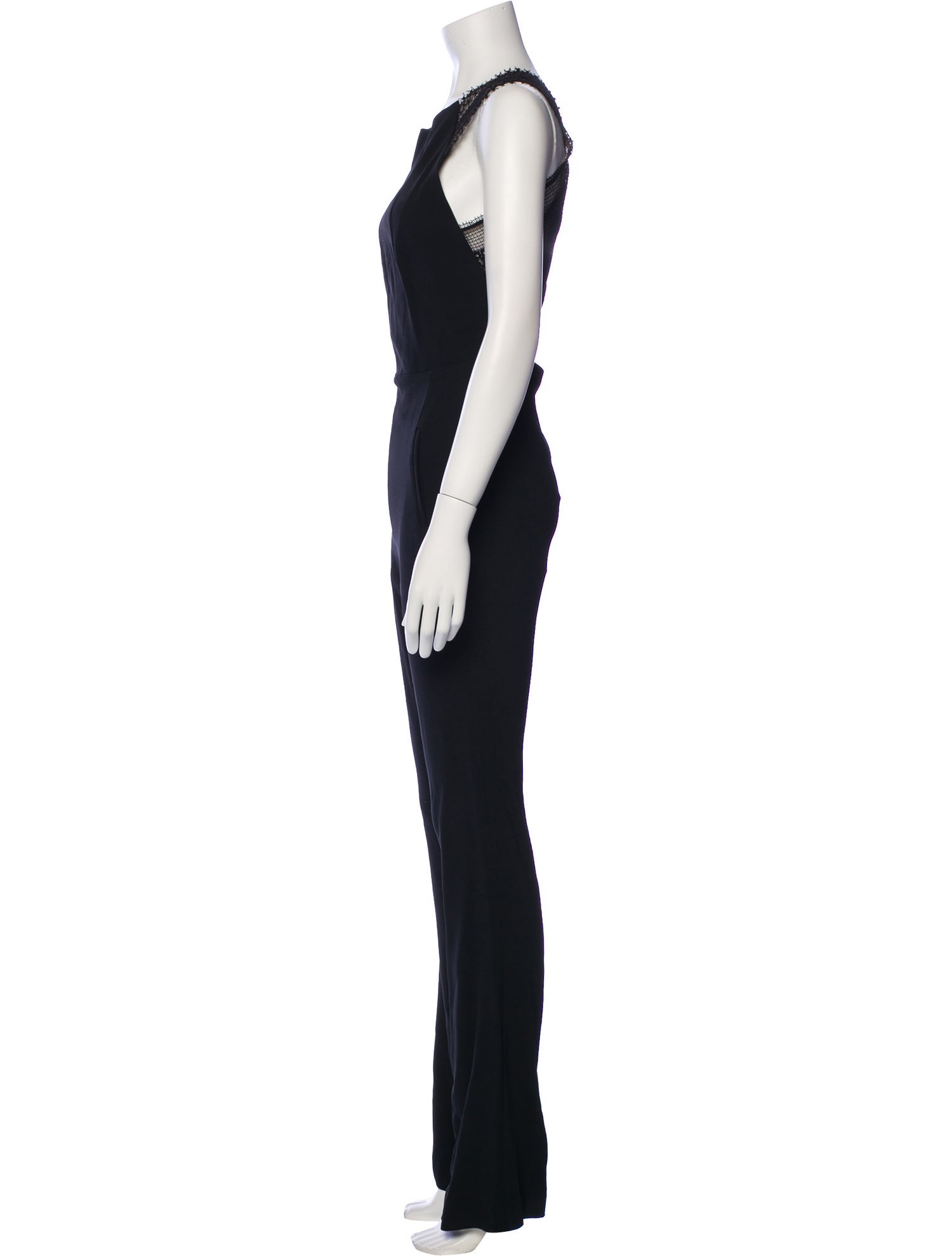 Roland Mouret Crew Neck Jumpsuit