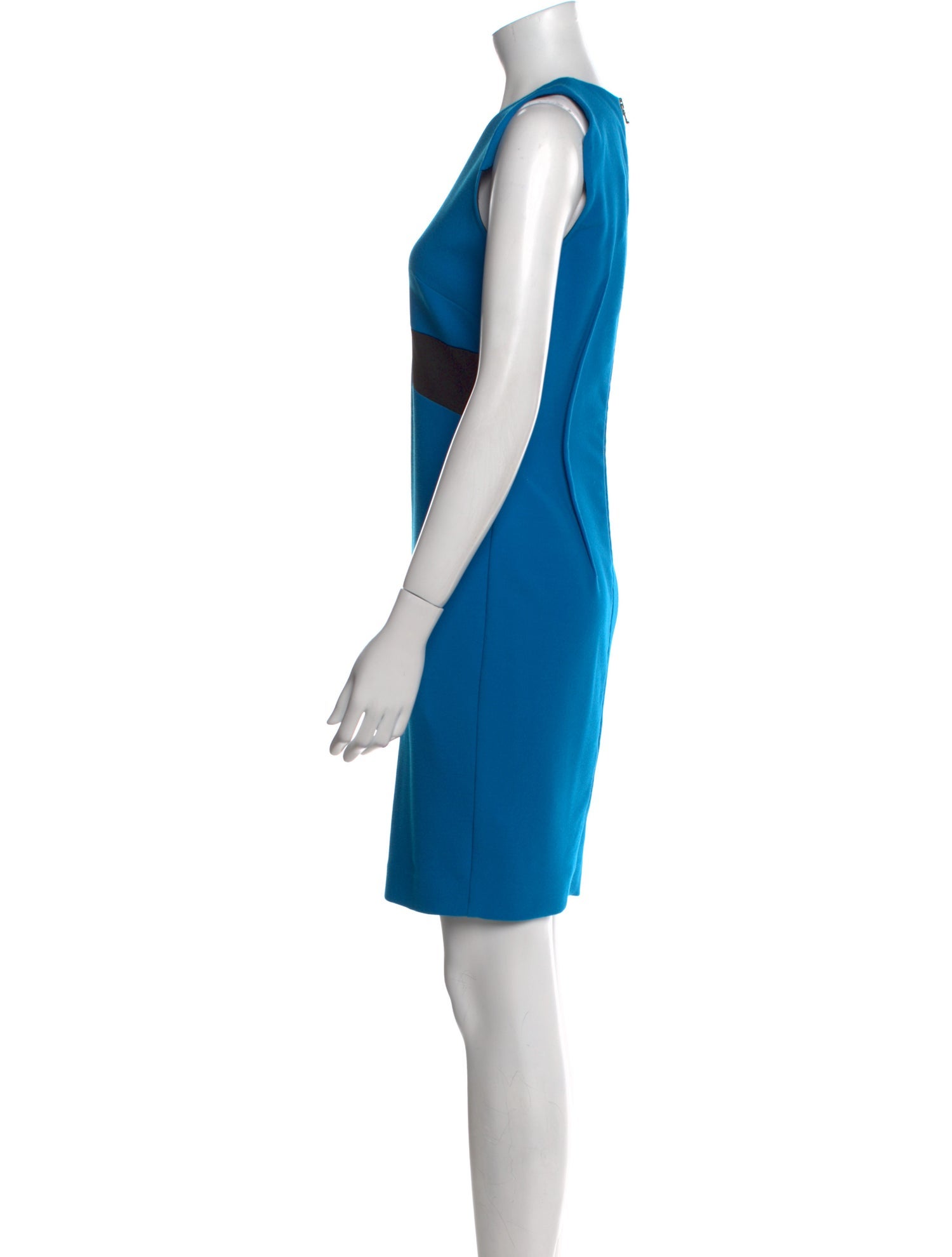Roland Mouret V-Neck Knee-Length Dress