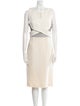 Roland Mouret Crew Neck Midi Length Dress