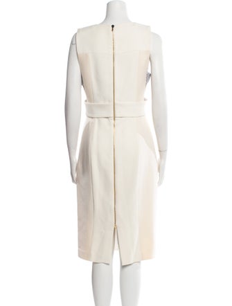 Roland Mouret Crew Neck Midi Length Dress