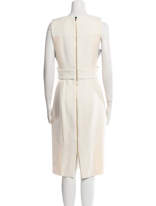 Roland Mouret Crew Neck Midi Length Dress