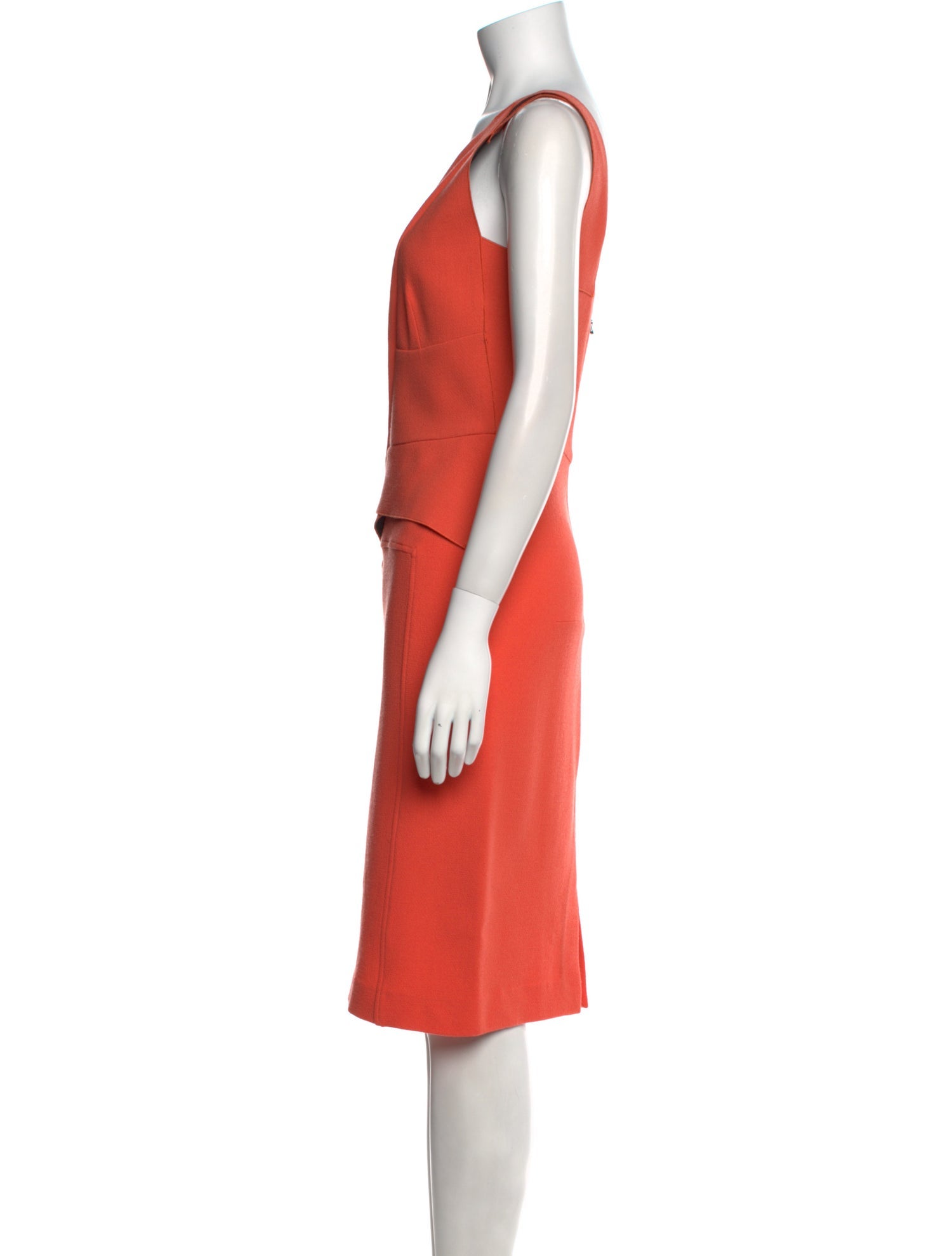 Roland Mouret Wool Midi Length Dress