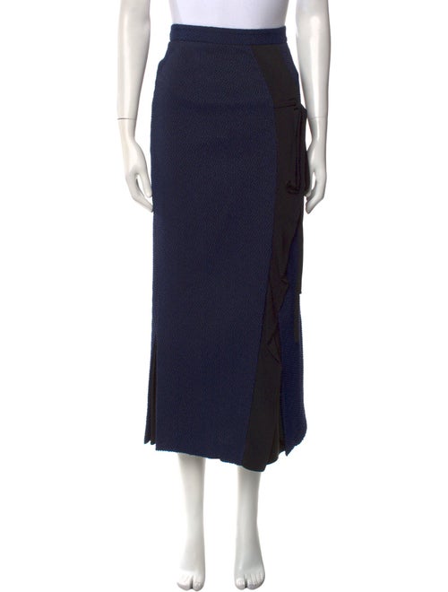 Roland Mouret Polka Dot Print Midi Length Skirt