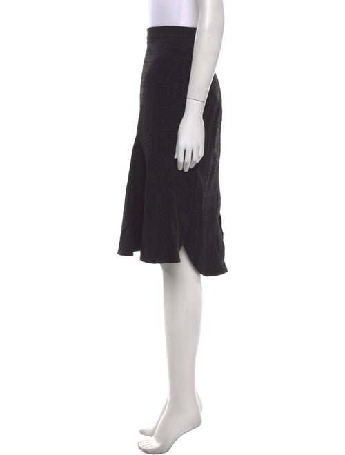 Roland Mouret Ruffle Embellishment Knee-Length Skirt