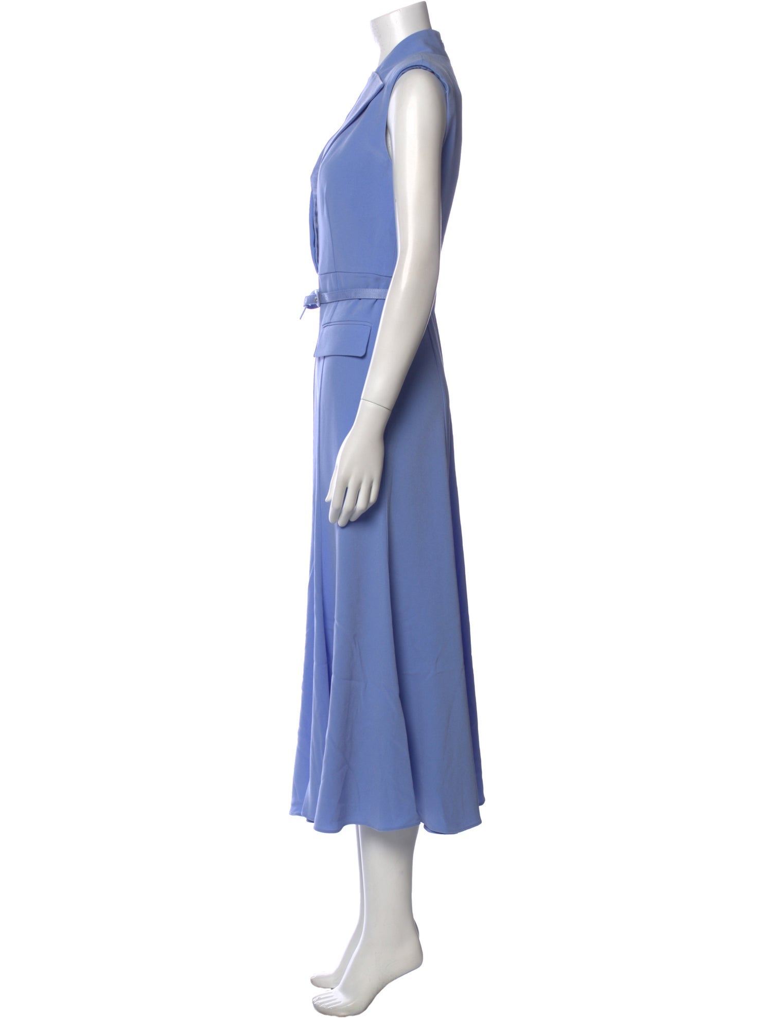 Roland Mouret V-Neck Long Dress w/ Tags