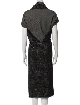 Roland Mouret Cowl Neck Midi Length Dress
