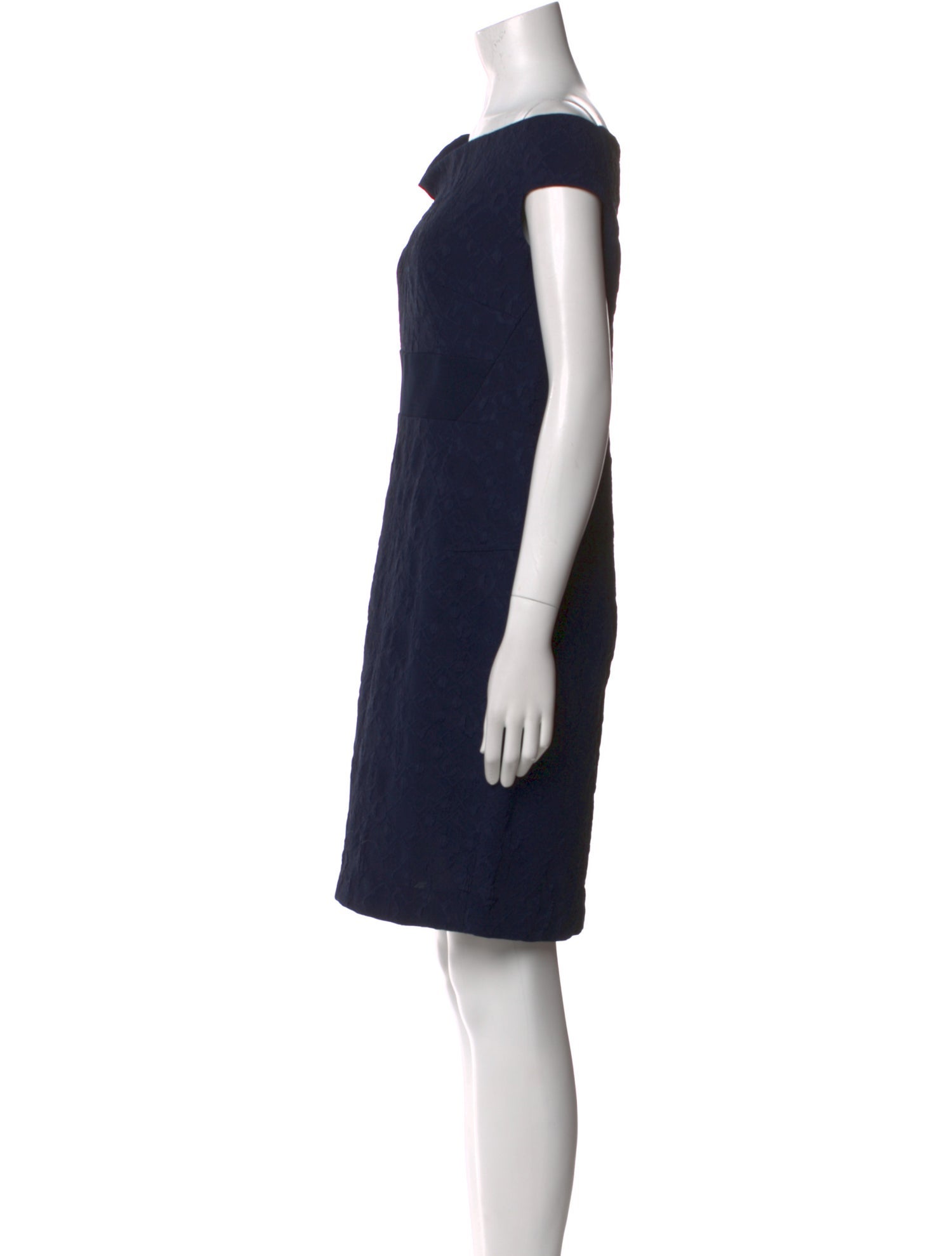 Roland Mouret Off-The-Shoulder Mini Dress