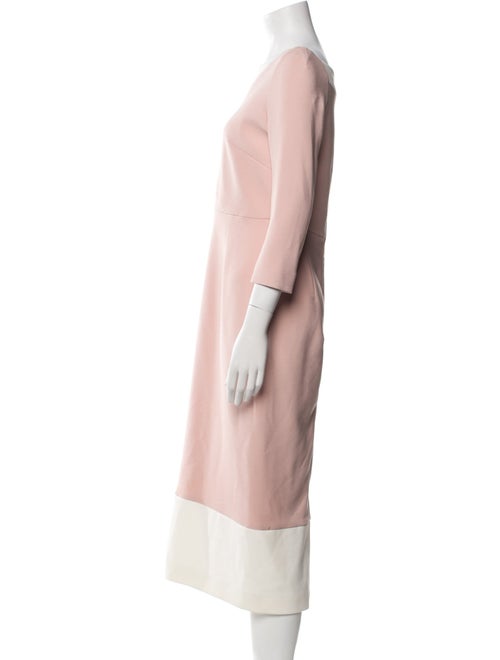 Roland Mouret One-Shoulder Midi Length Dress