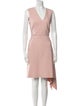Roland Mouret V-Neck Knee-Length Dress