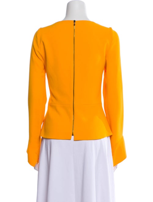 Roland Mouret Cowl Neck Long Sleeve Blouse