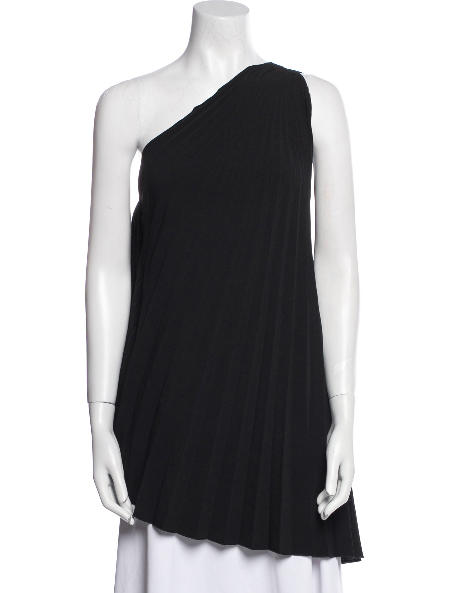 Roland Mouret One-Shoulder Sleeveless Tunic