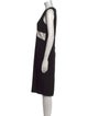 Roland Mouret Striped Midi Length Dress