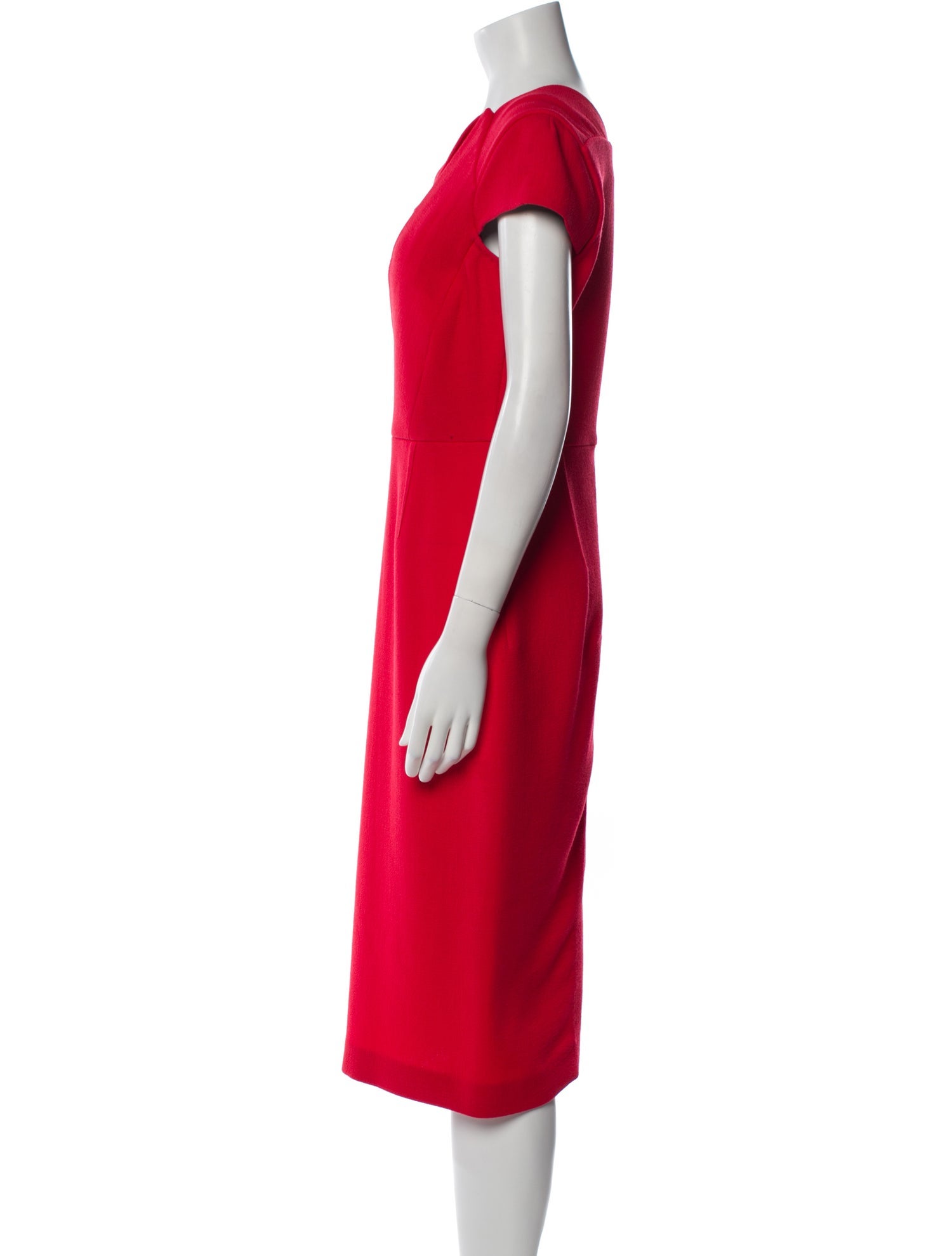 Roland Mouret Wool Midi Length Dress