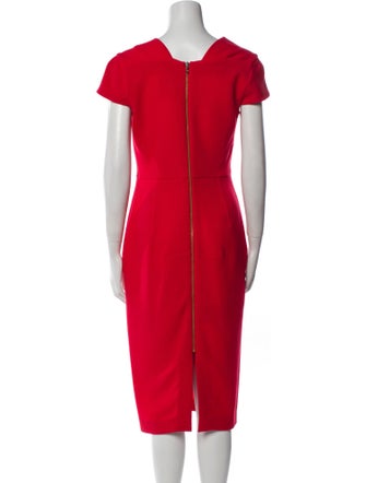 Roland Mouret Wool Midi Length Dress