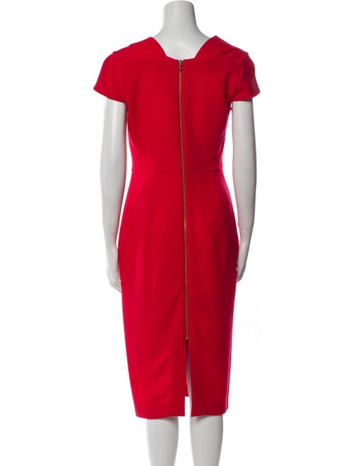 Roland Mouret Wool Midi Length Dress