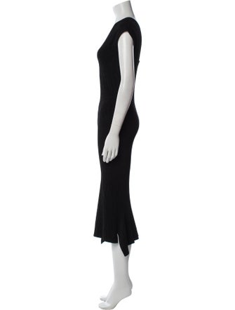 Roland Mouret V-Neck Midi Length Dress
