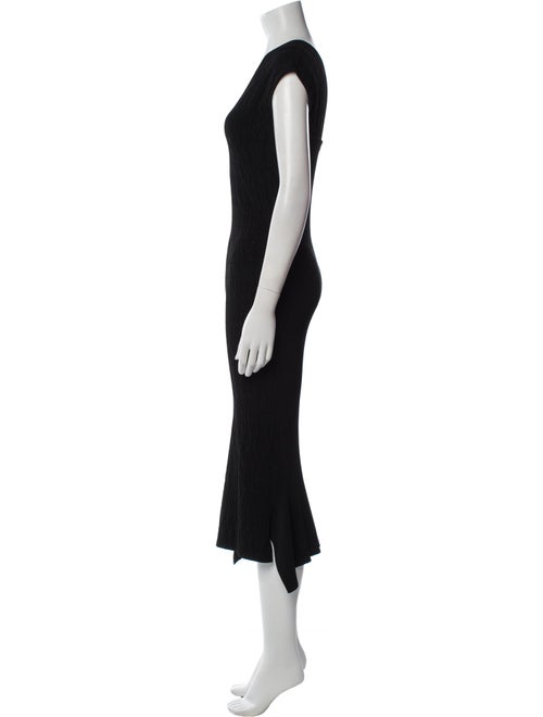 Roland Mouret V-Neck Midi Length Dress
