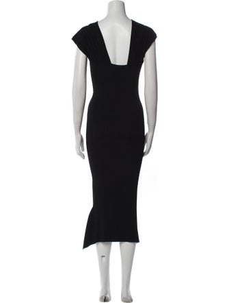 Roland Mouret V-Neck Midi Length Dress
