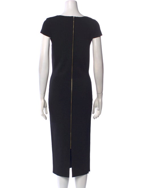 Roland Mouret Cowl Neck Midi Length Dress
