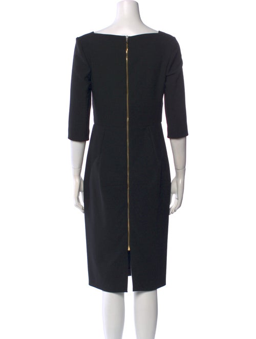 Roland Mouret Square Neckline Midi Length Dress