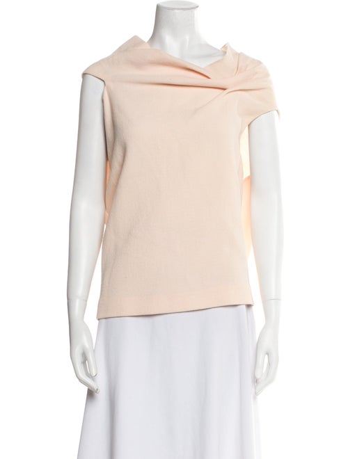 Roland Mouret Wool Cowl Neck Top
