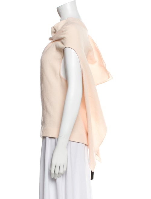 Roland Mouret Wool Cowl Neck Top