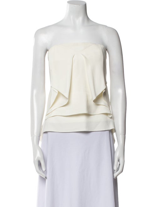 Roland Mouret Strapless Crop Top