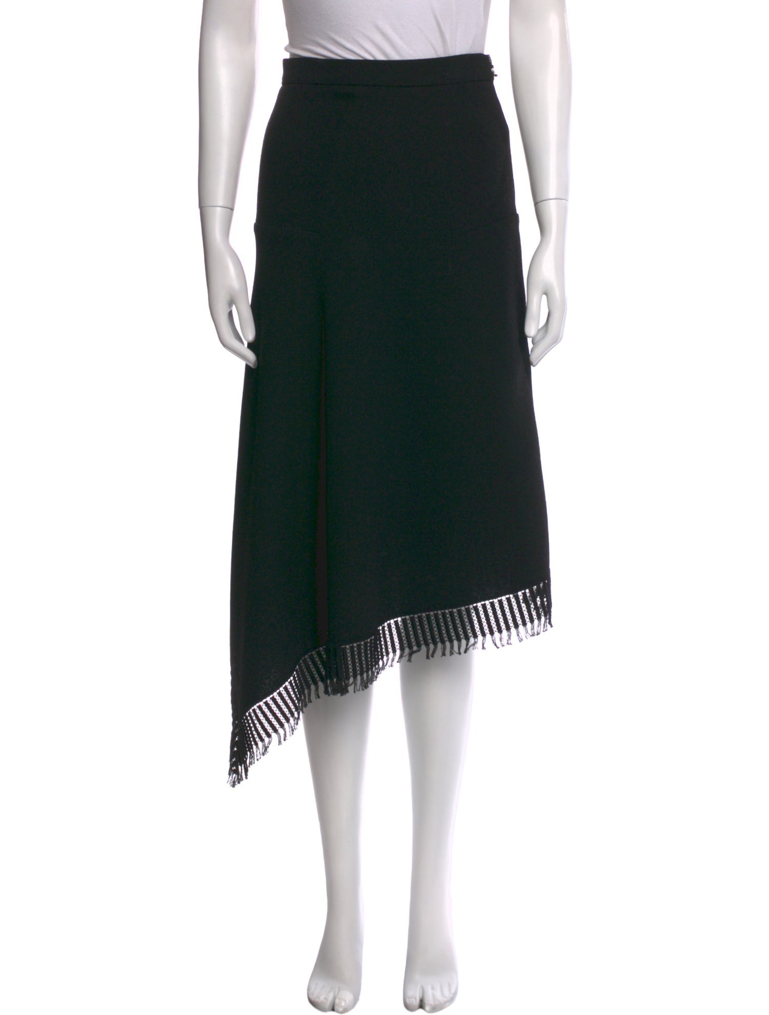 Roland Mouret Wool Midi Length Skirt