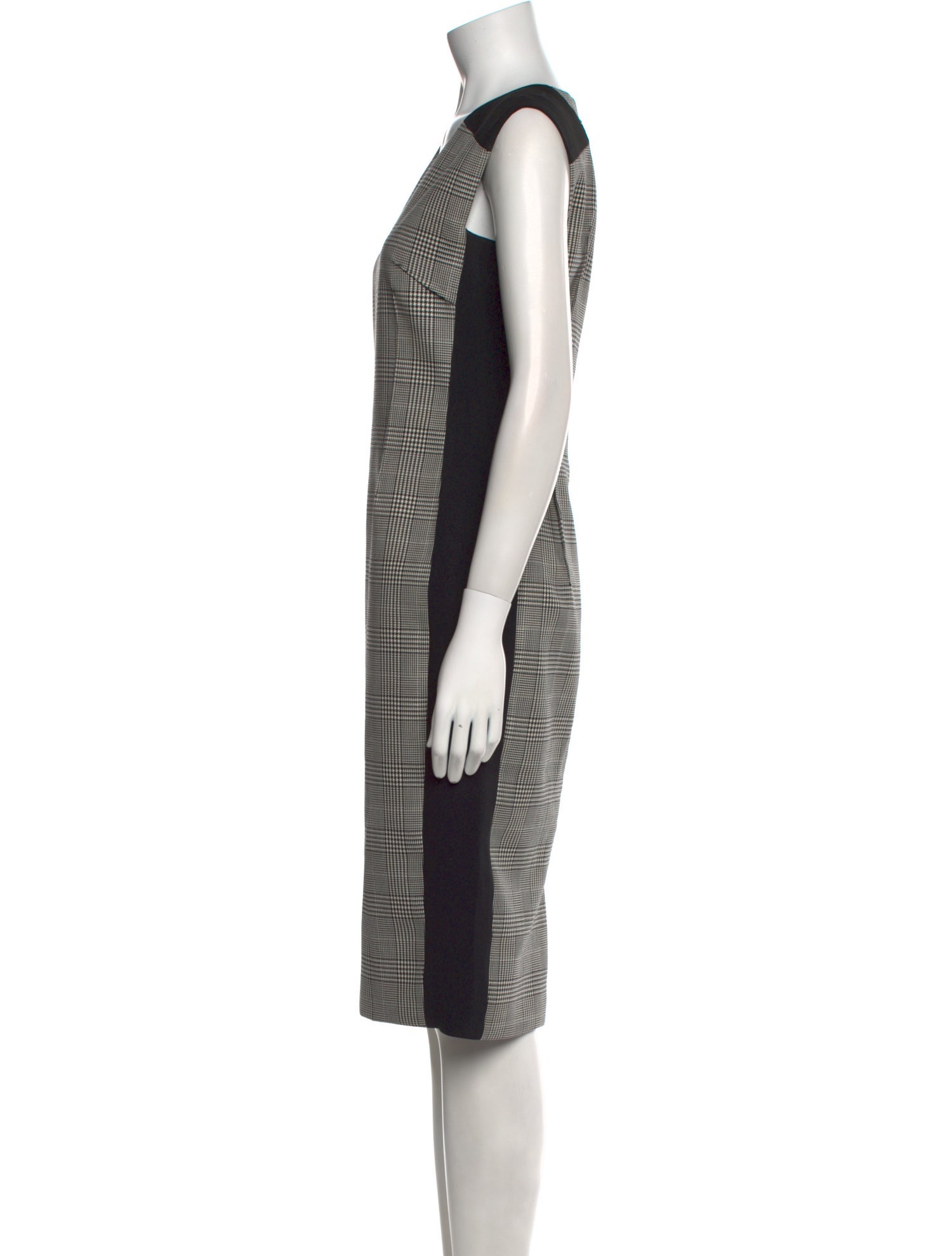 Roland Mouret Virgin Wool Midi Length Dress