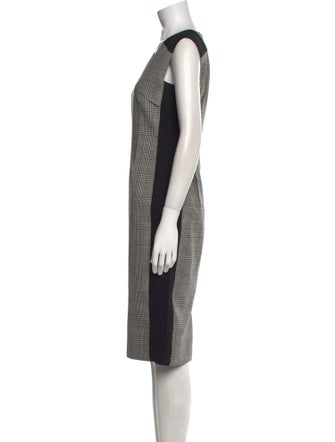 Roland Mouret Virgin Wool Midi Length Dress