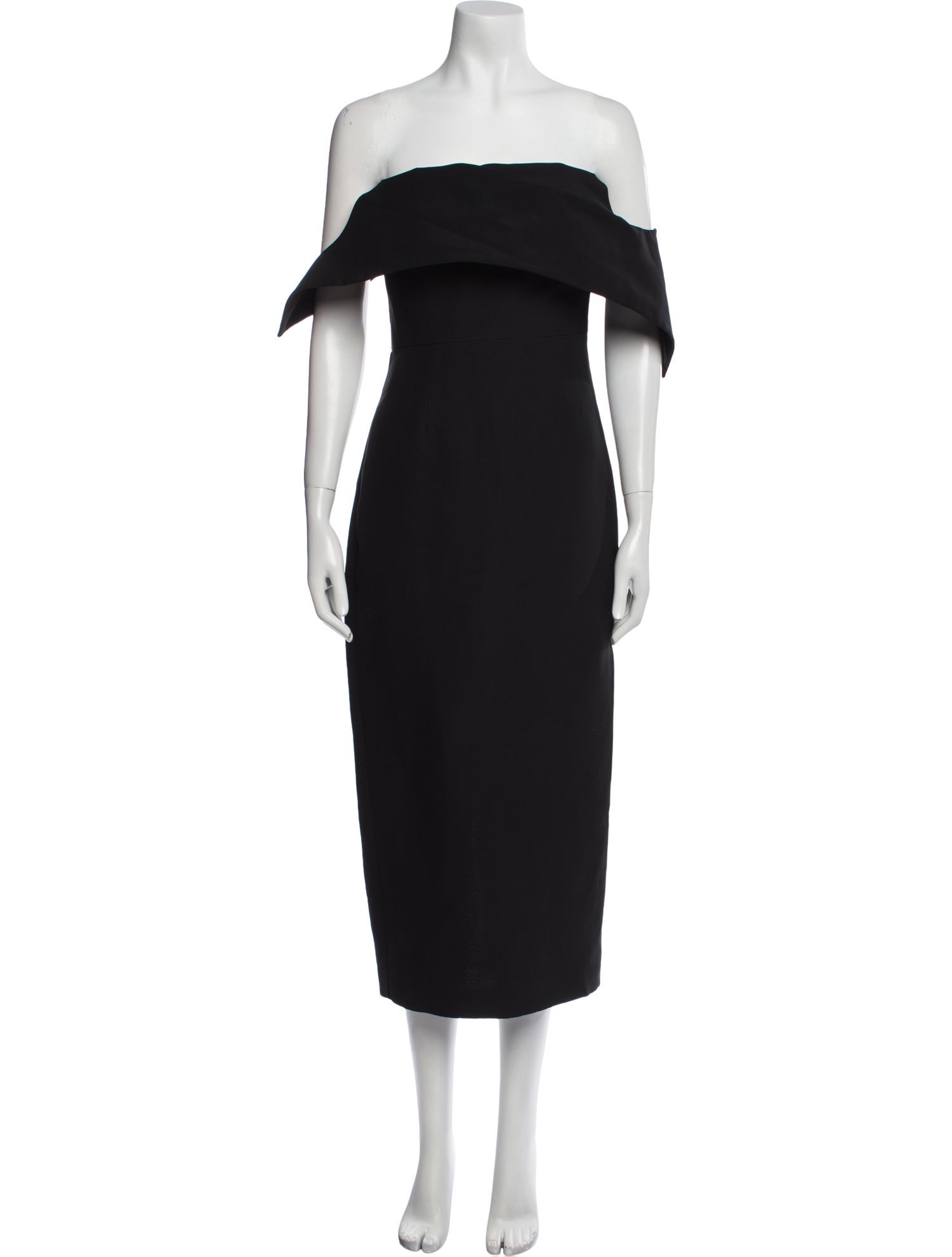 Roland Mouret Wool Midi Length Dress